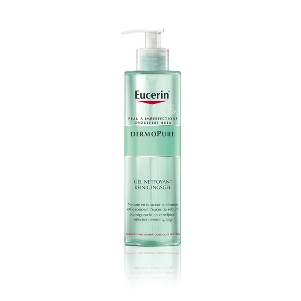 Eucerin DermoPure Gel Nettoyant 200ml peaux grasses